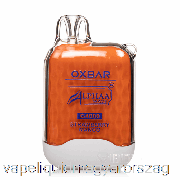 Oxbar G4000 Eldobható Eper Mangó Vape és Cigi